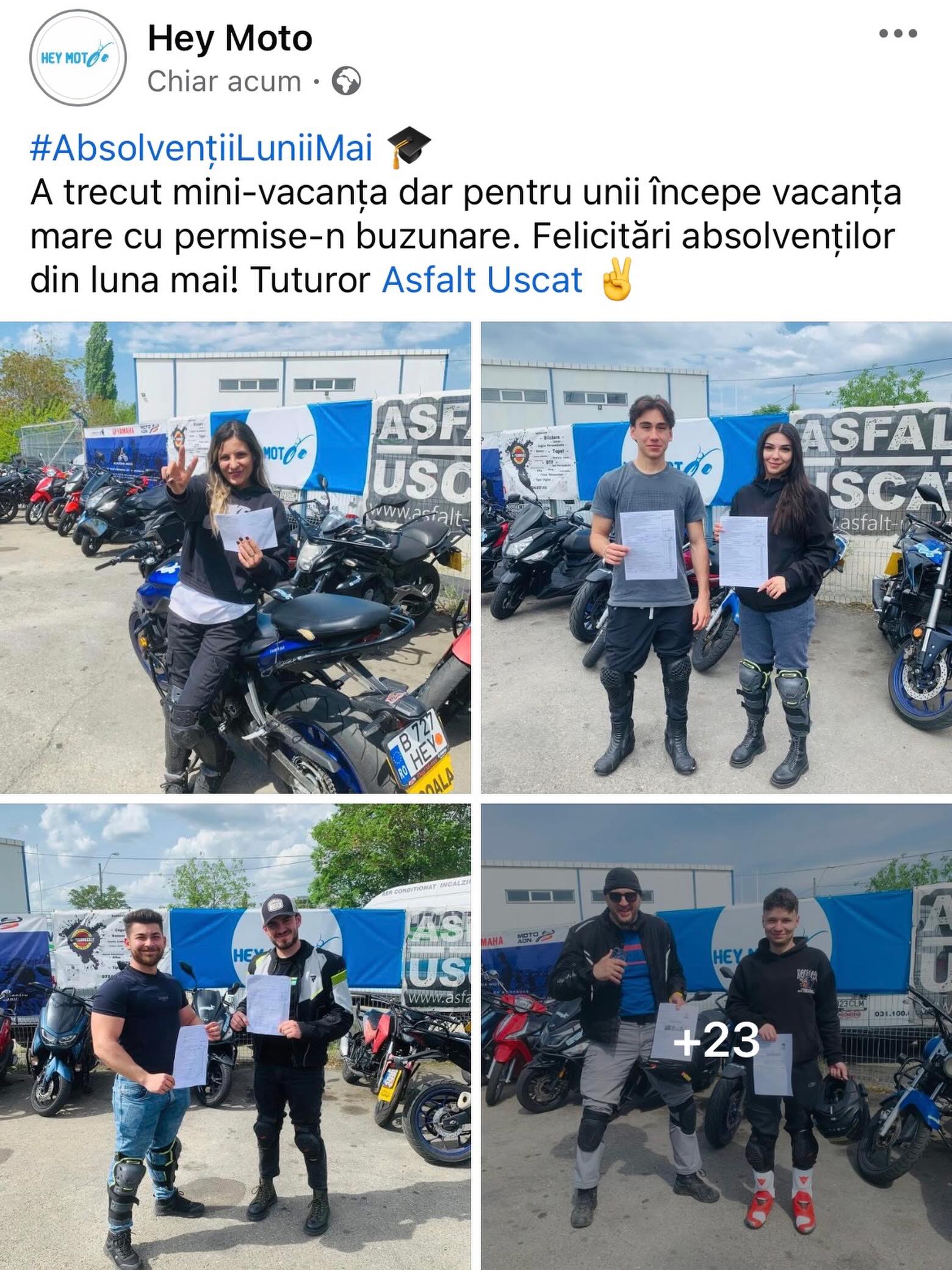 #BigItUpFor 🎓
Absolvenții Lunii #Mai Multe Foto Pe Facebook 
#Felicitări @asfalt_uscat.ro ✌️