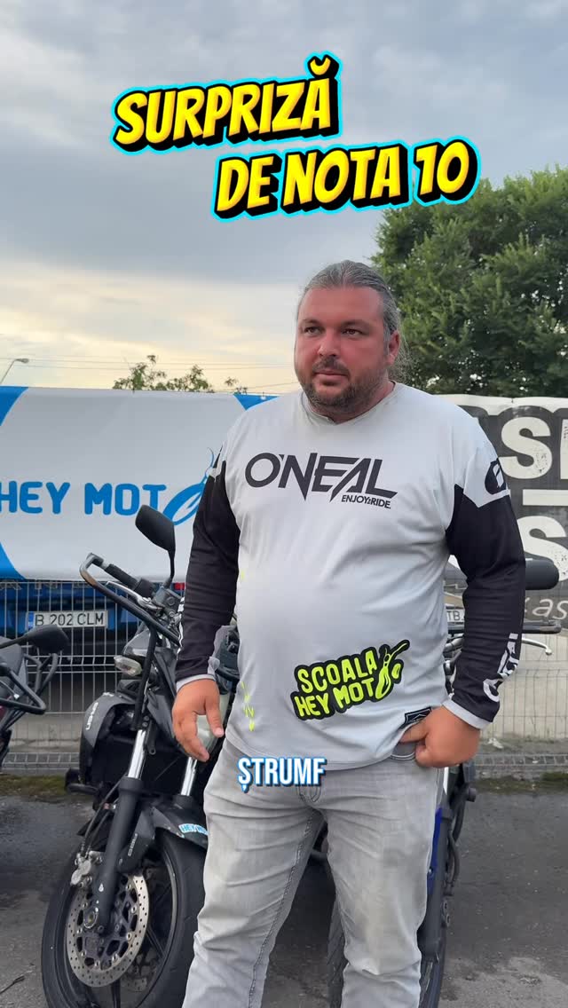 🏍️ Ai luat media 10 la Bacalaureat 2026? Avem un cadou pentru tine! 🎓
La Hey Moto, oferim GRATUIT cursurile pentru școala moto tuturor elevilor care au obținut media 10 la prima sesiune a Bacalaureatului 2026.
✅ Valabil doar pentru prima sesiune din 2026.
✅ Este necesară dovada obținerii mediei 10.
Felicitări tuturor pentru munca depusă! Iar celor care au reușit performanța unei medii de 10, vă așteptăm cu drag la Hey Moto! 🏍️
#heymoto #scoalaheymoto #bacalaureat