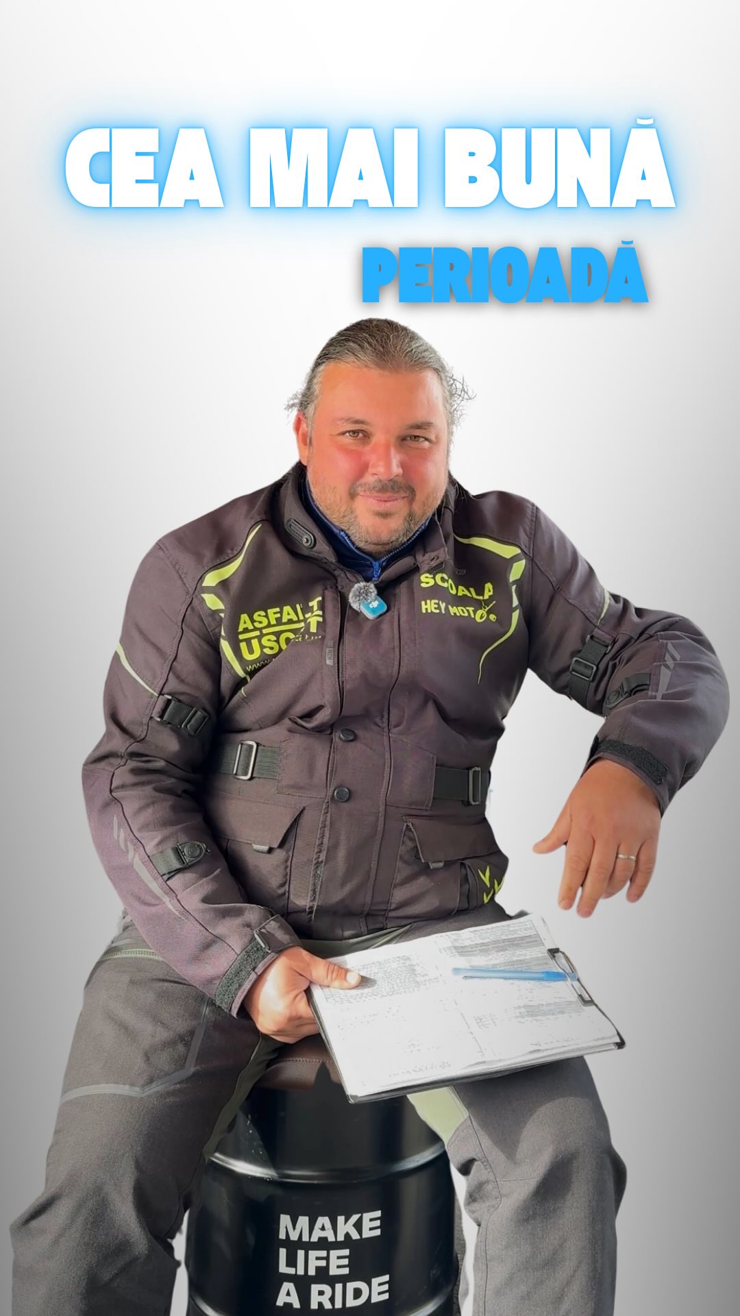 🍂 Toamna e momentul perfect să te înscrii la școala moto!
Ai timp să înveți în ritmul tău, să te obișnuiești cu motocicleta și să capeți încredere până la următorul sezon. 🏍️
📩 Scrie-ne și hai să facem primul pas împreună!
#heymoto #scoalaheymoto #scoalamotobucuresti