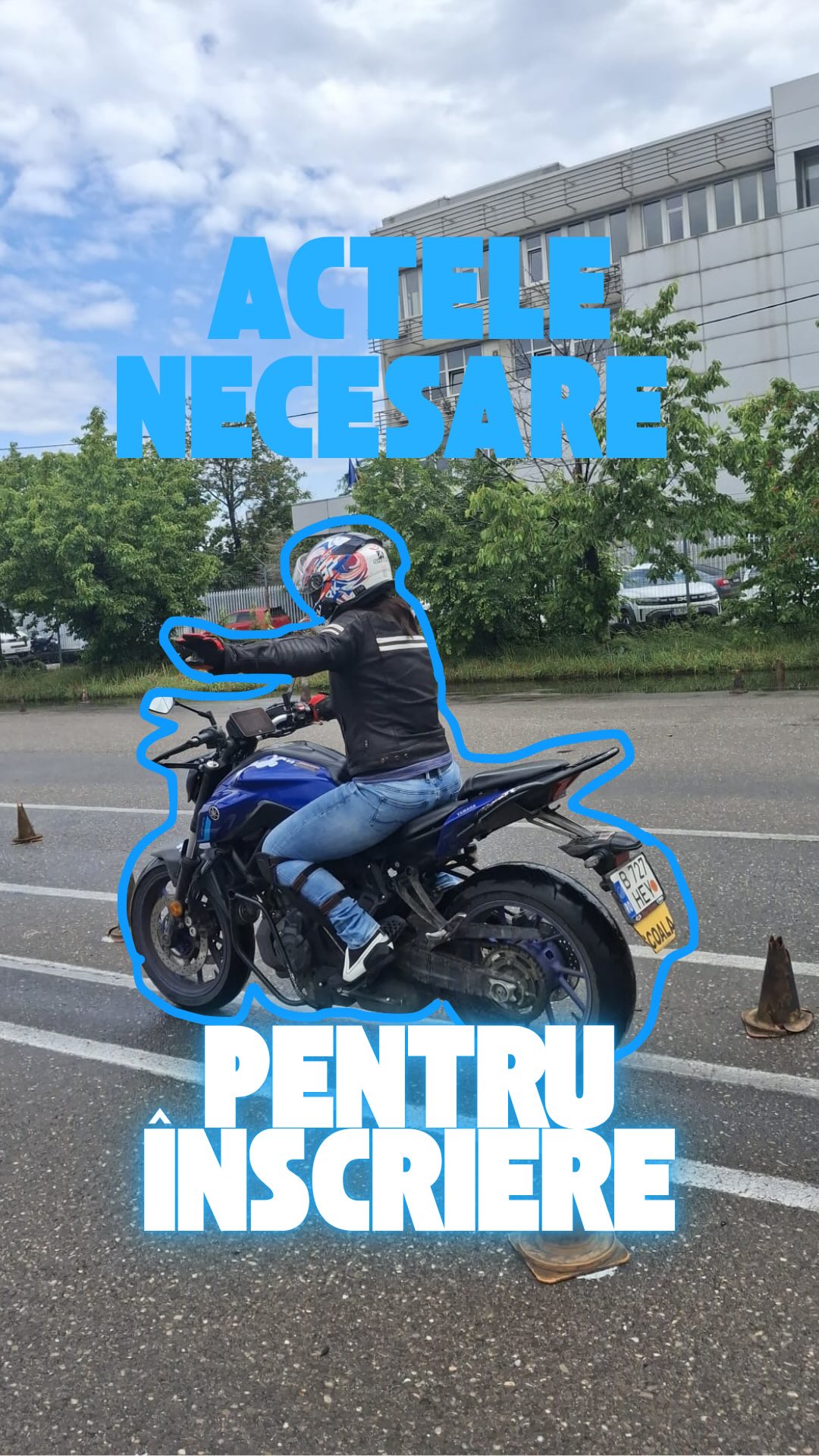 Tu ai dosarul complet? 
Strumf te ajută cu această parte, ca tu să ai mai puține bătăi de cap când vine vorba de înscrierea la școala moto.
👀 Dacă ești hotărât să te înscrii, ai toate informațiile necesare în descrierea contului. 
☎️ Sună-ne sau lasă-un mesaj!
Te așteptăm! 
#heymoto #scoalamoto #scoalaheymoto