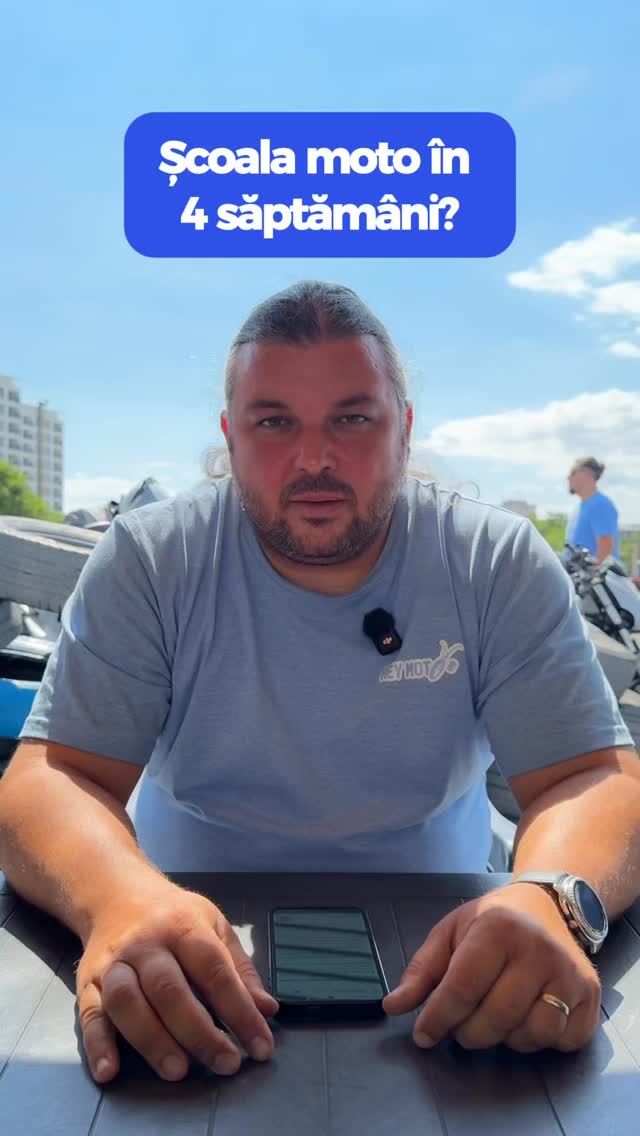 Școala moto în doar 4 săptămâni? 🤔 Mit sau realitate?
În videoclip îți explicăm de ce durata școlii nu este întotdeauna atât de simplă și ce trebuie să știi înainte să te înscrii.
📞 Numărul de telefon și 🌐 site-ul le găsești în descrierea contului.
#heymoto #scoalaheymoto #scoalamoto