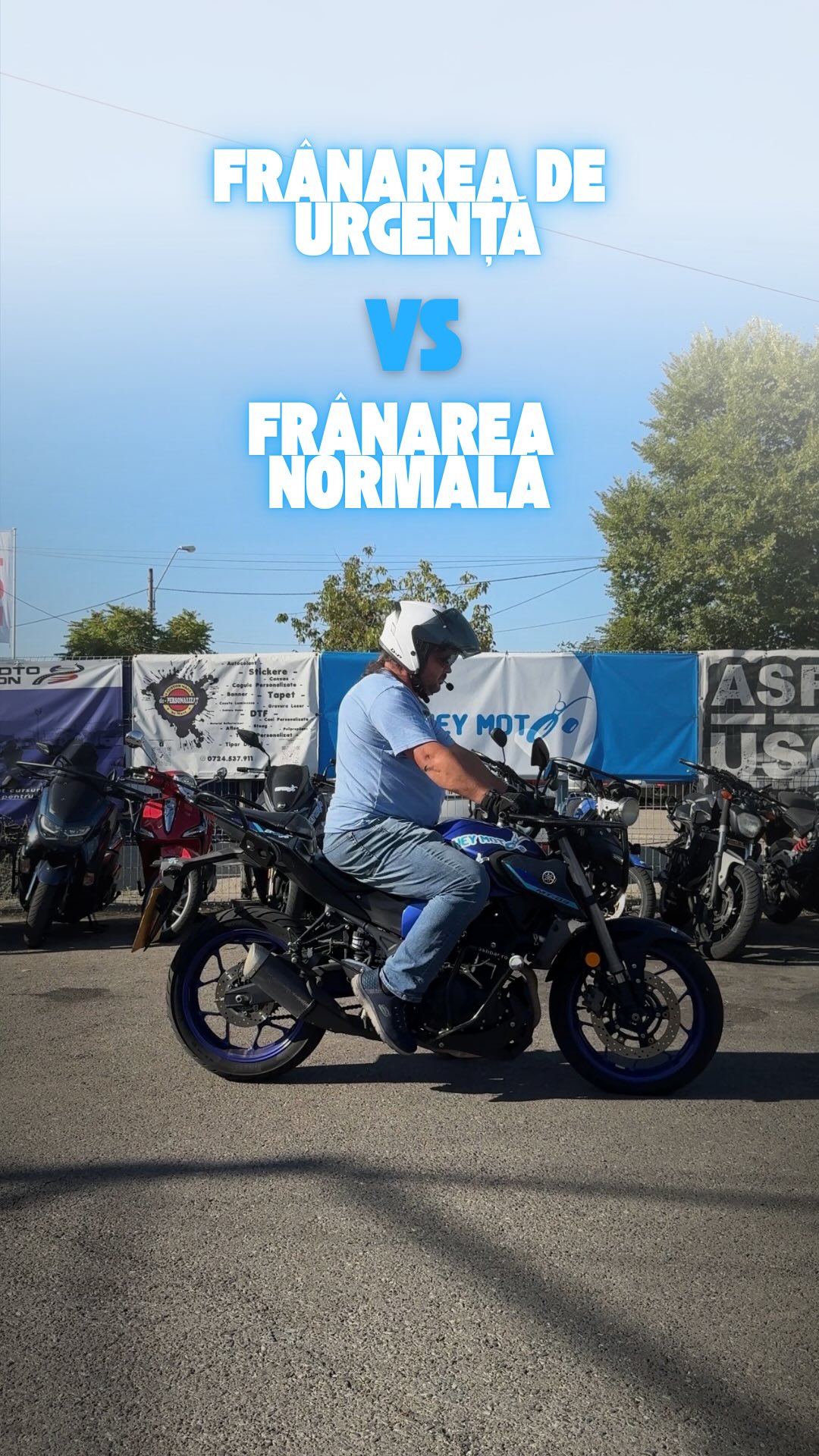 Frânarea normală ≠ frânarea de urgență. 🏍️
Știi ce faci diferit atunci când trebuie să oprești cât mai repede?
În video îți arătăm diferența și ce trebuie să ai în vedere. 👀
Salvează videoclipul pentru următoarea ieșire în trafic. 
#heymoto #scoalaheymoto #scoalamotobucuresti
