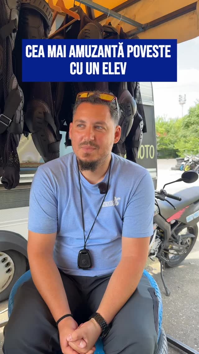 Toți avem măcar o poveste amuzantă de la școala moto. 😄 
A ta care e? 
Scrie-ne în comentarii și spune-ne cum ți s-a părut videoclipul! 🏍️
👀 Iar dacă te-ai hotărât să dai de permis moto, noi te așteptăm. 
📍Toate detaliile le găsești în descrierea contului
#heymoto #scoalaheymoto #scoalamoto