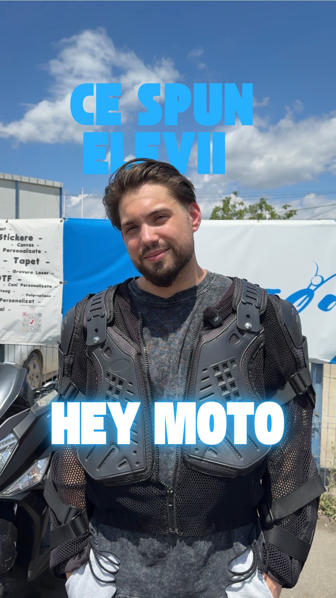🏍️ Am stat de vorbă cu doi dintre cursanții noștri ca să aflați chiar de la ei cum este experiența la Hey Moto.
📍 Dacă și tu vrei să începi școala moto, toate detaliile pentru înscriere sunt în descrierea contului.
Te așteptăm! 
#heymoto #scoalamoto #scoalaheymoto